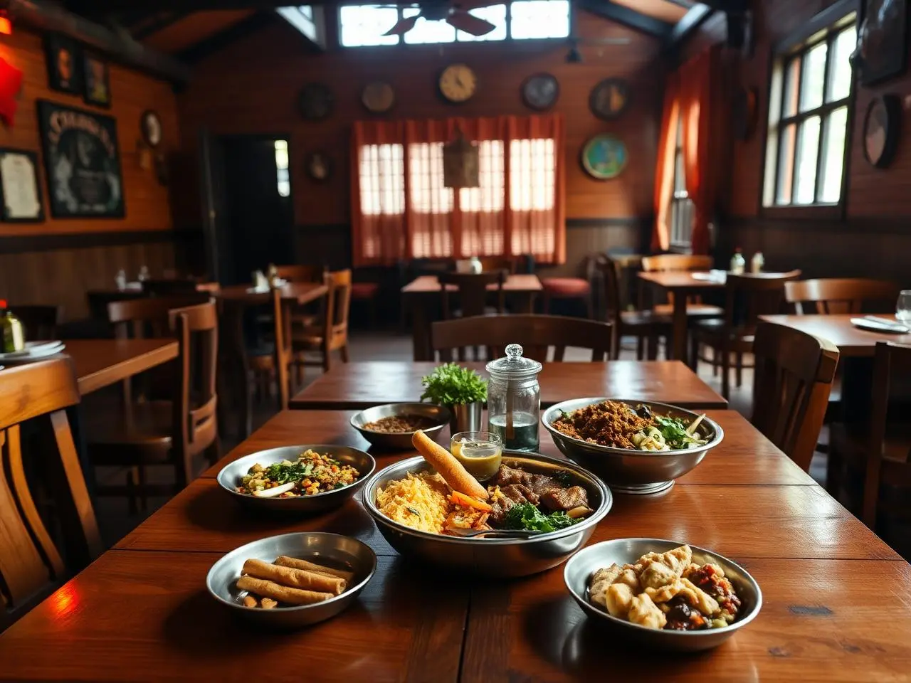 Separate mess and dining area at Shreesha PG